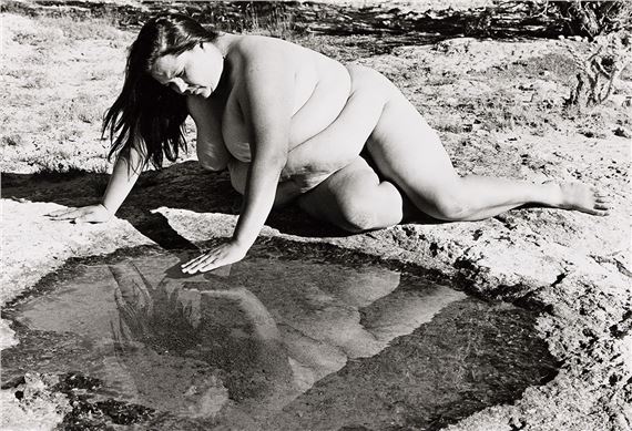Nature Self-Portrait #14 by Laura Aguilar, 1996