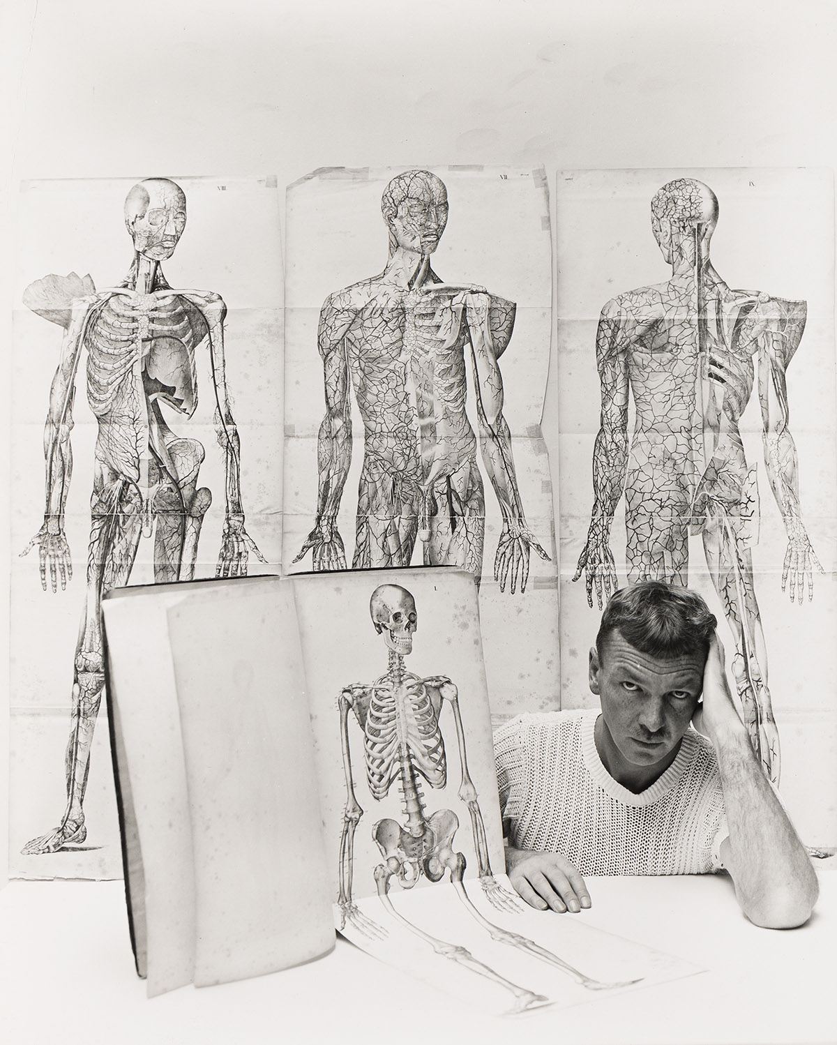 George Platt Lynes Nude portrait of Yul Brynner (1942) MutualArt