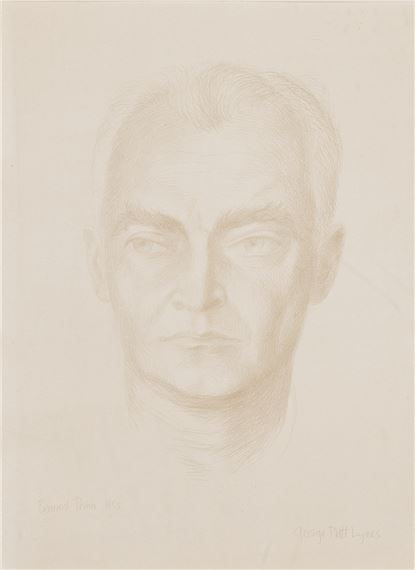 George Platt Lynes by Bernard Perlin, 1955