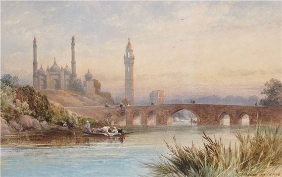James Burrell Smith | Turkish River View (1896) | MutualArt