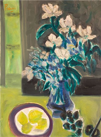 Flores y frutas by Leopoldo Presas