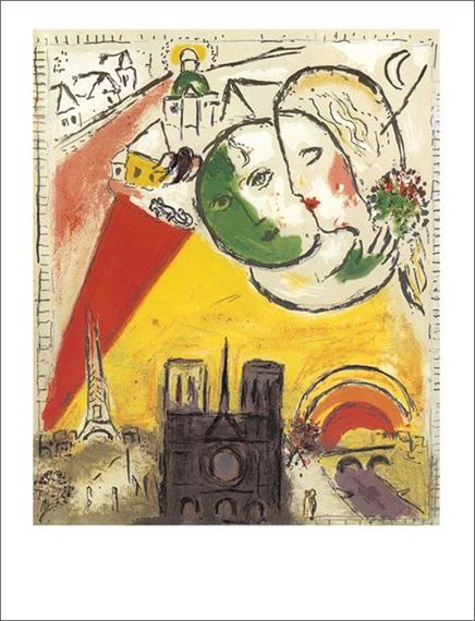 Marc Chagall | France Sunday Four-color | MutualArt
