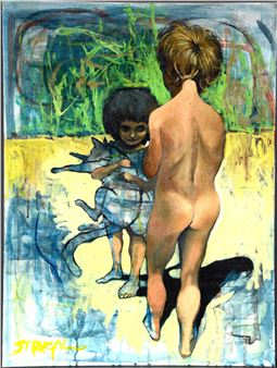 Two Kids and a Cat, Summer - Michael Strugalski