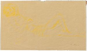 Reclining Figure by Filippo de Pisis, 1940s