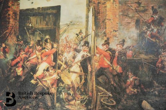 Print of Hougomont and Valise Star - Robert Gibb I