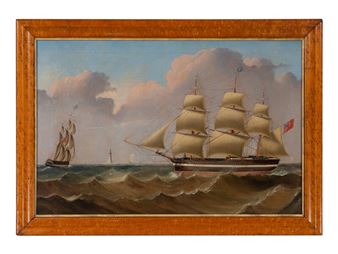 Ships by Lighthouse - M. Scurr