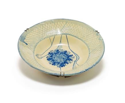 Hylton Nel | Plate with Nude Figure (96) | MutualArt