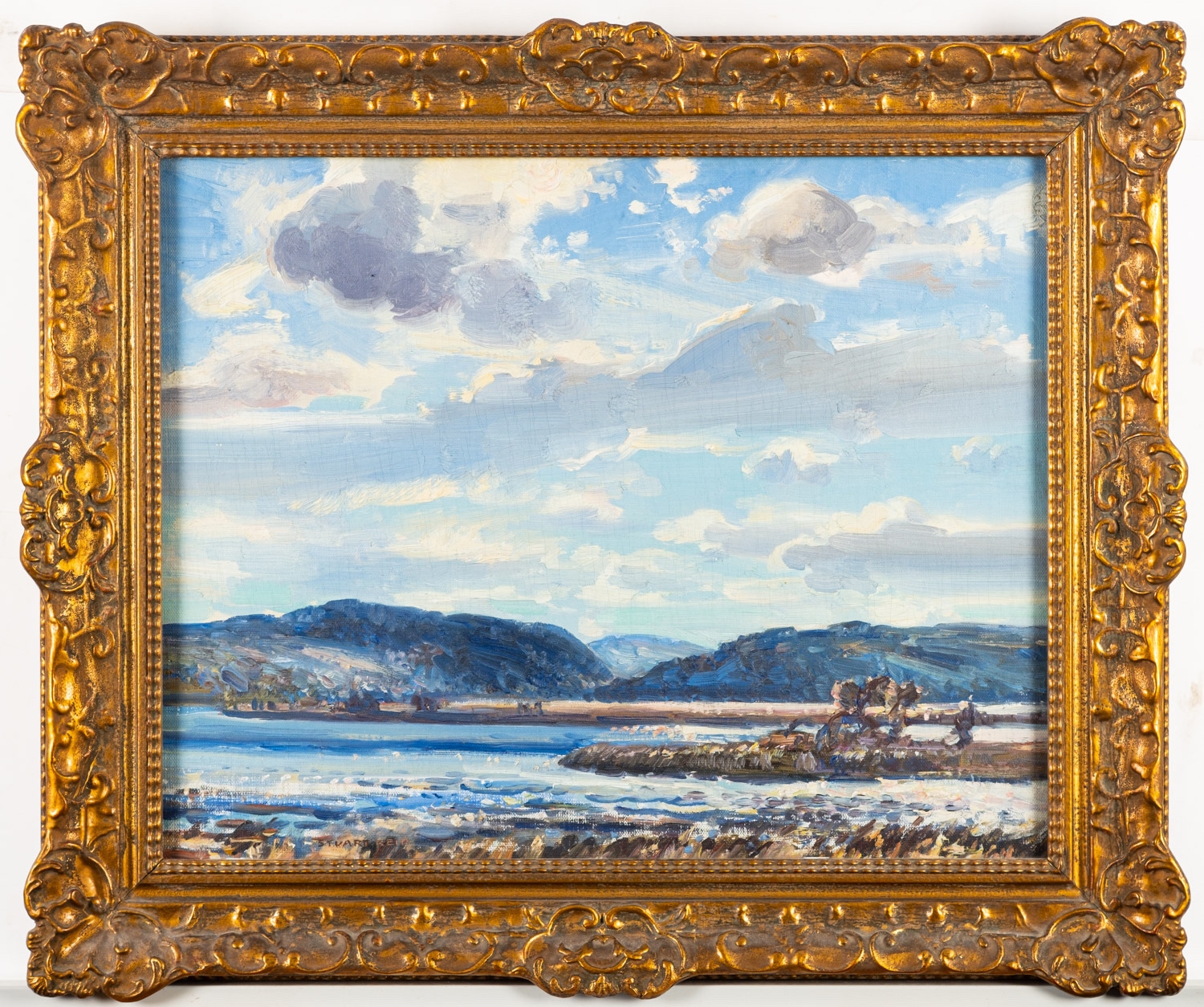 Stuart Reid | A coastal scene | MutualArt