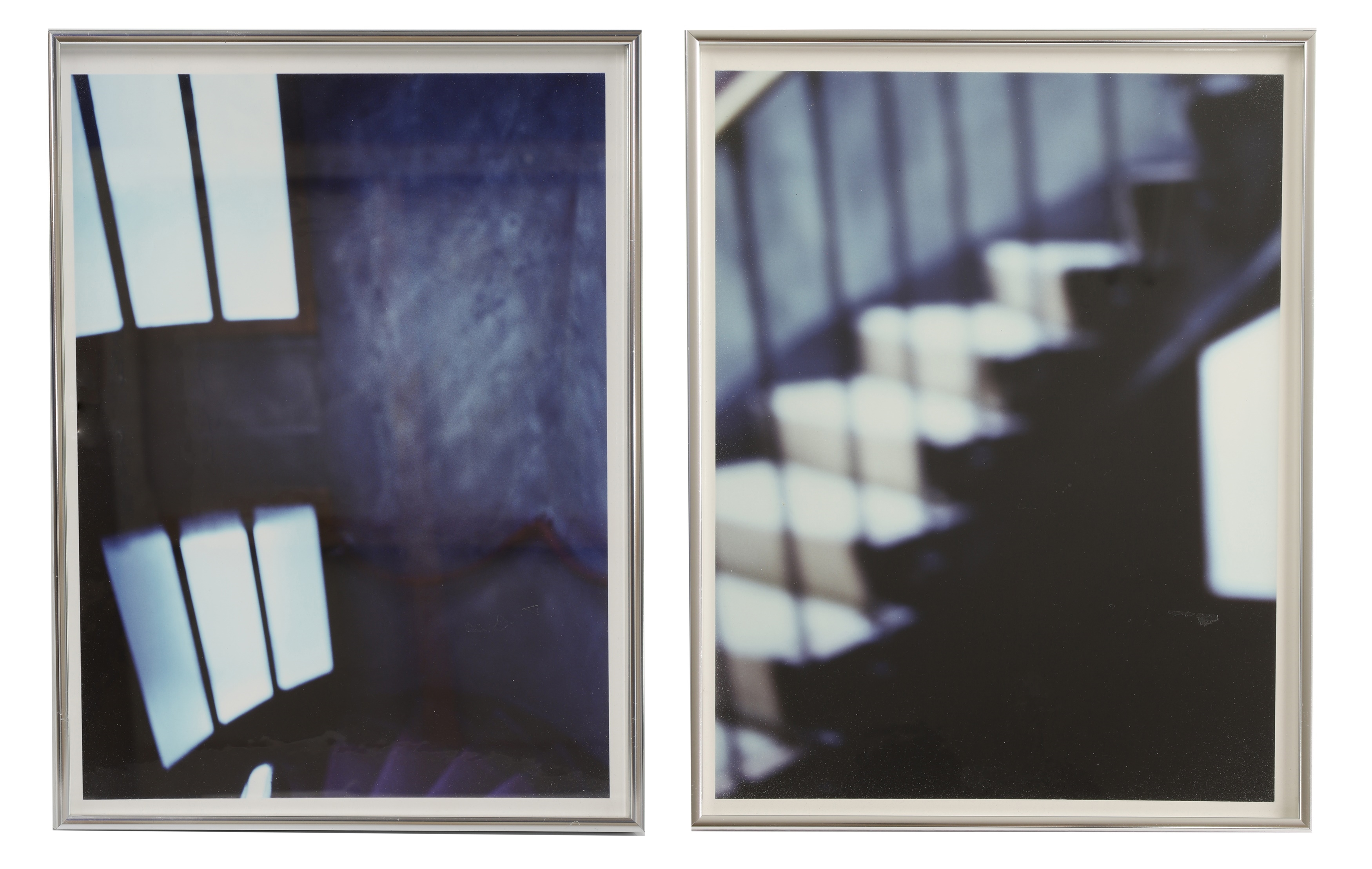 Artwork by Seton Smith, Curving Windows and Stairs, Made of photographs