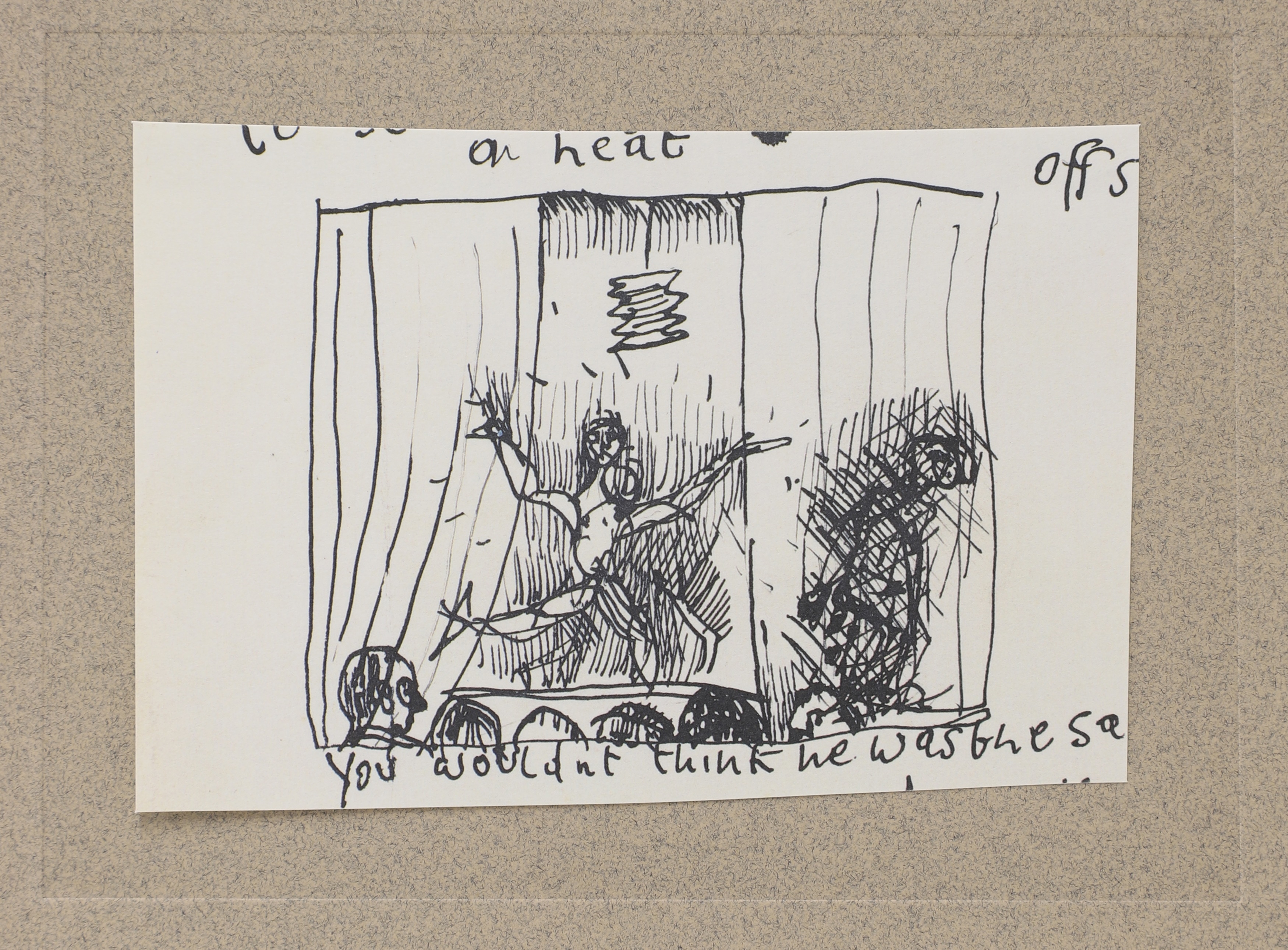 Artwork by Lucian Freud, Encore c.1949, Made of offset lithograph