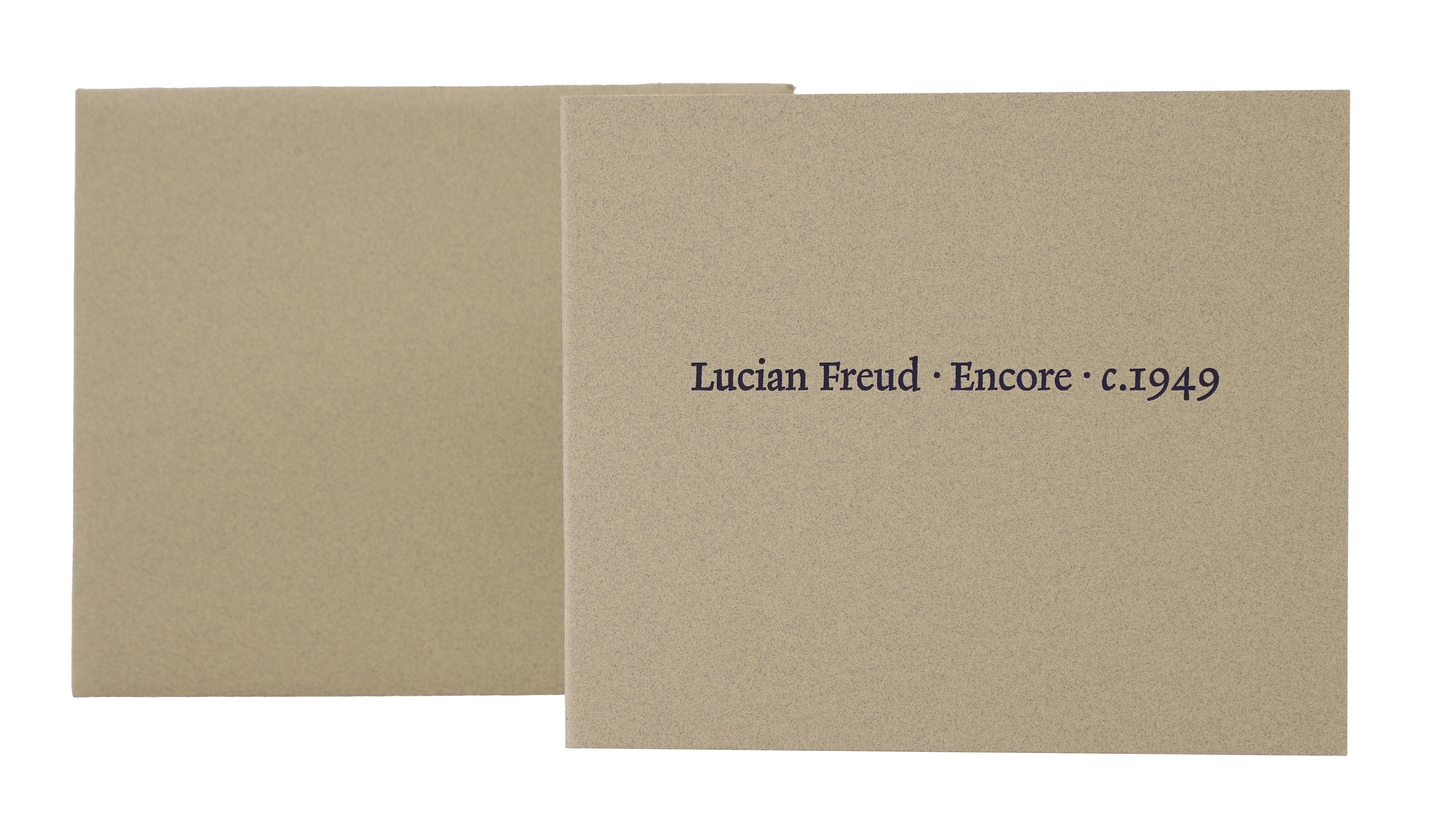 Artwork by Lucian Freud, Encore c.1949, Made of offset lithograph