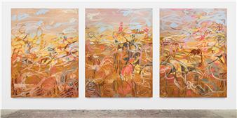 Janaina Tschäpe: A sky filled with clouds and the smell of blood oranges - Sean Kelly, New York