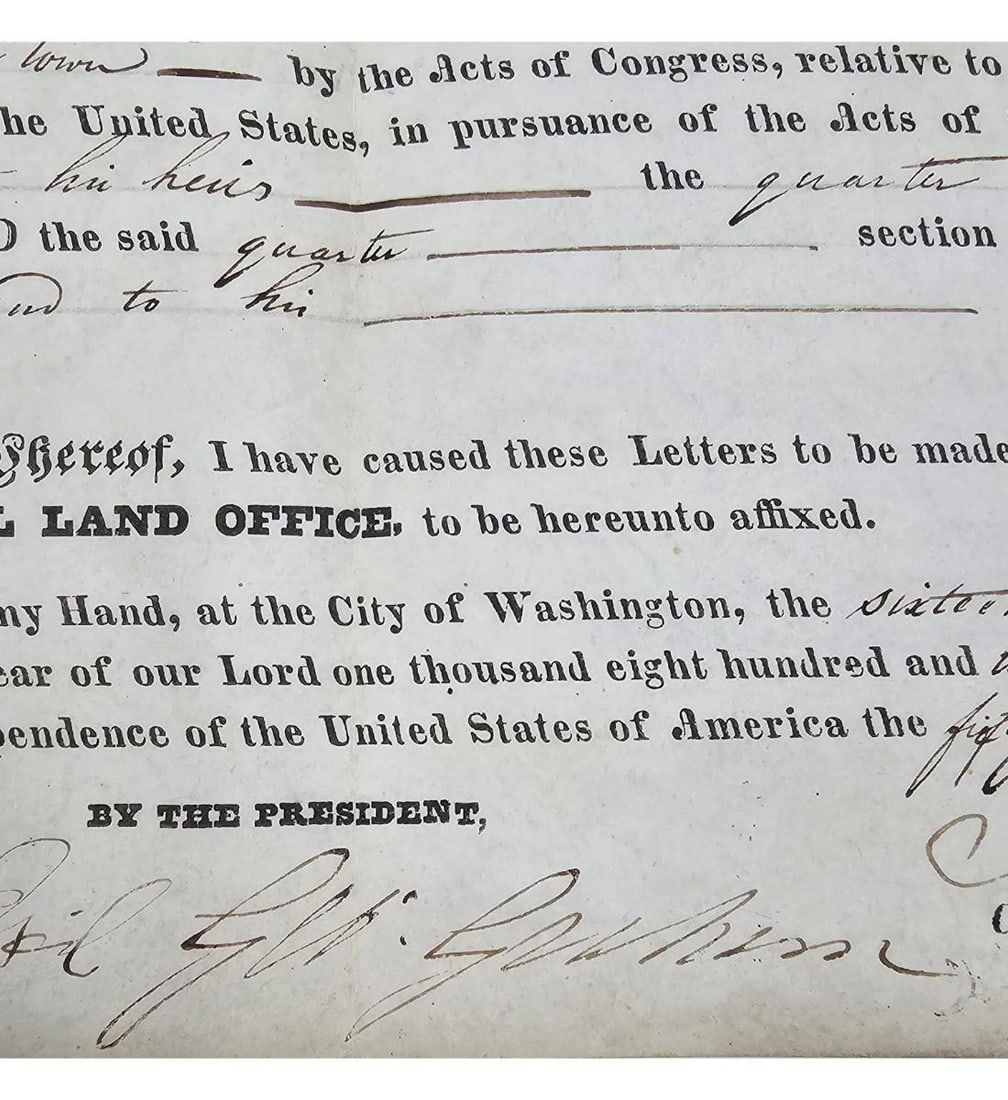 Andrew Jackson | Early Andrew Jackson Document March 16th 1829, 12 Days ...