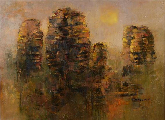 Angkor Wat, 1967 by Choo Keng Kwang, 1967