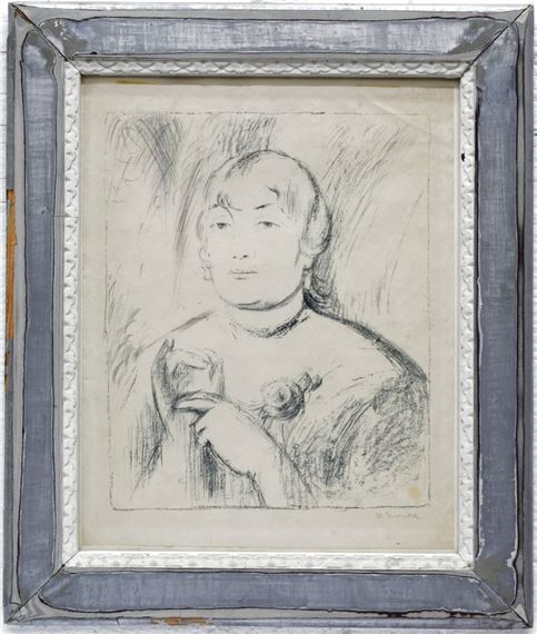 Podobizna umělcovy manželky Marty Doblin by Willi Nowak