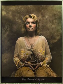 Jan Saudek | First Portrait of My Girl (1995) | MutualArt