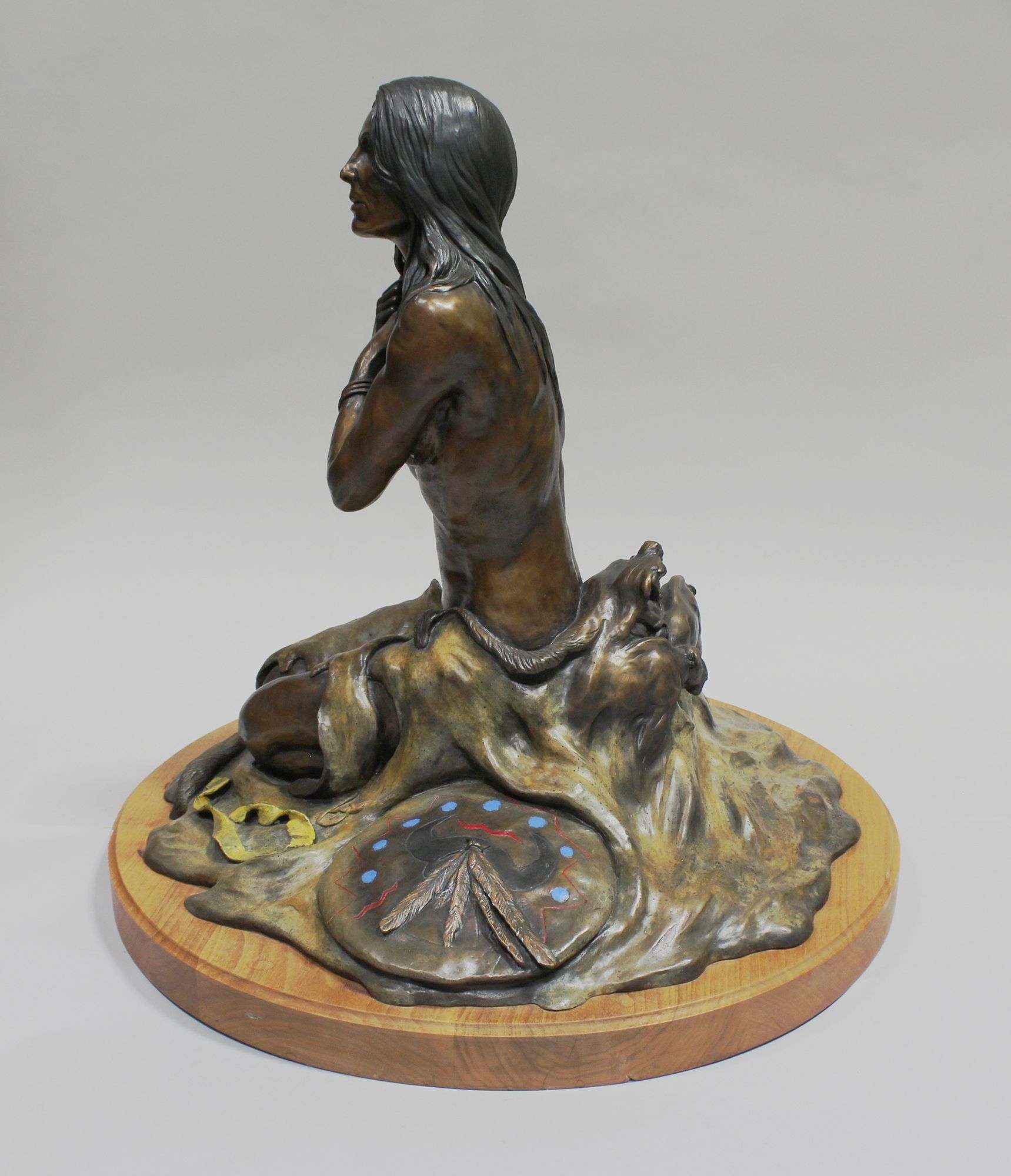 Terry Murphy | Untitled, Native American Maiden (1988) | MutualArt