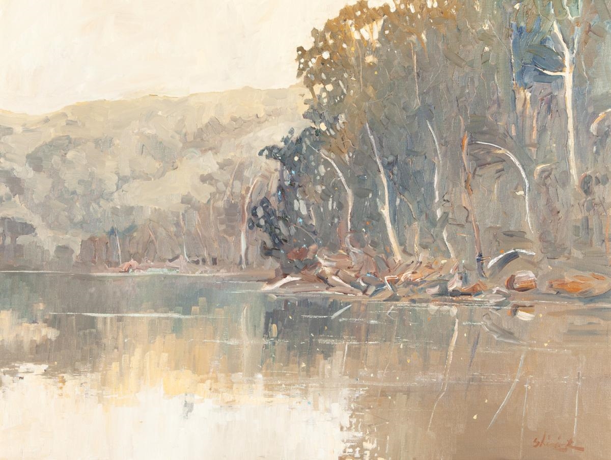 Artwork by Patrick Shirvington, COLO CREEK, Made of oil on canvas
