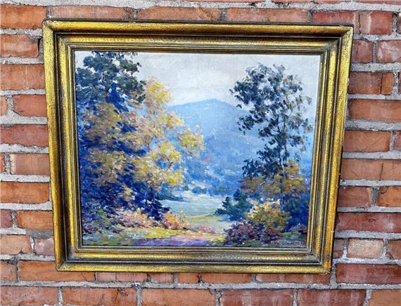 Title is Superior National Forest. 25 1/2" by 29 1/2" framed. Carl Wendell Rawson (1884 - 1970) was active/lived in Minnesota - Carl Wendell Rawson
