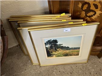 a set of six photographic prints of Holkham Views - Deidre Grierson