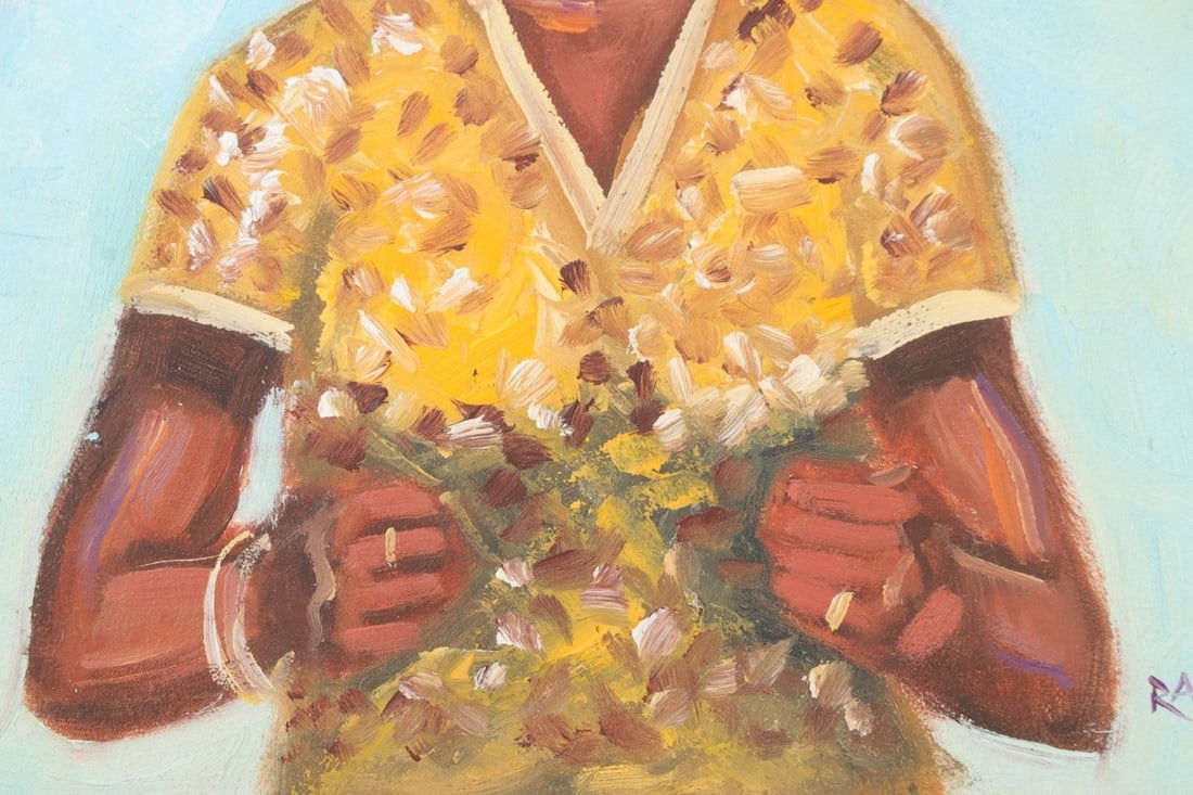 Bob Ragland | Texaco Woman- Oil on Masonite by Bob Ragland (American ...