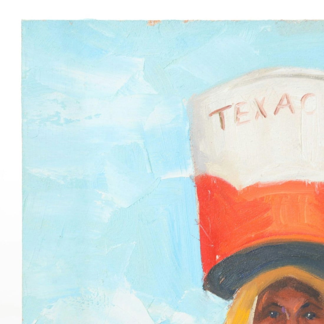 Bob Ragland | Texaco Woman- Oil on Masonite by Bob Ragland (American ...