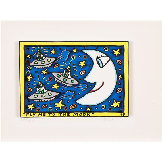 James Rizzi | Follow the Leader (1990) | MutualArt