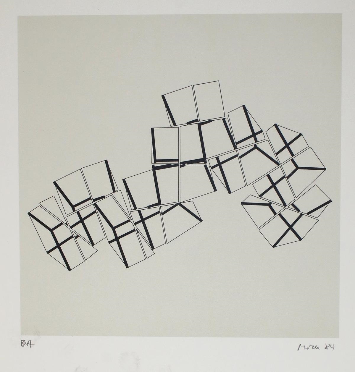 Manfred Mohr | Mohr, Manfred (1984) | MutualArt
