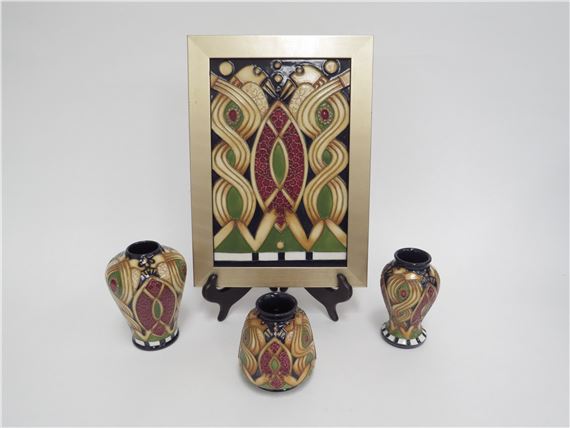 Moorcroft Staffordshire Gold pattern items de by Alicia Amison