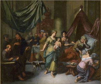 Die Geburt Johannes des Täufers - Frans Decker