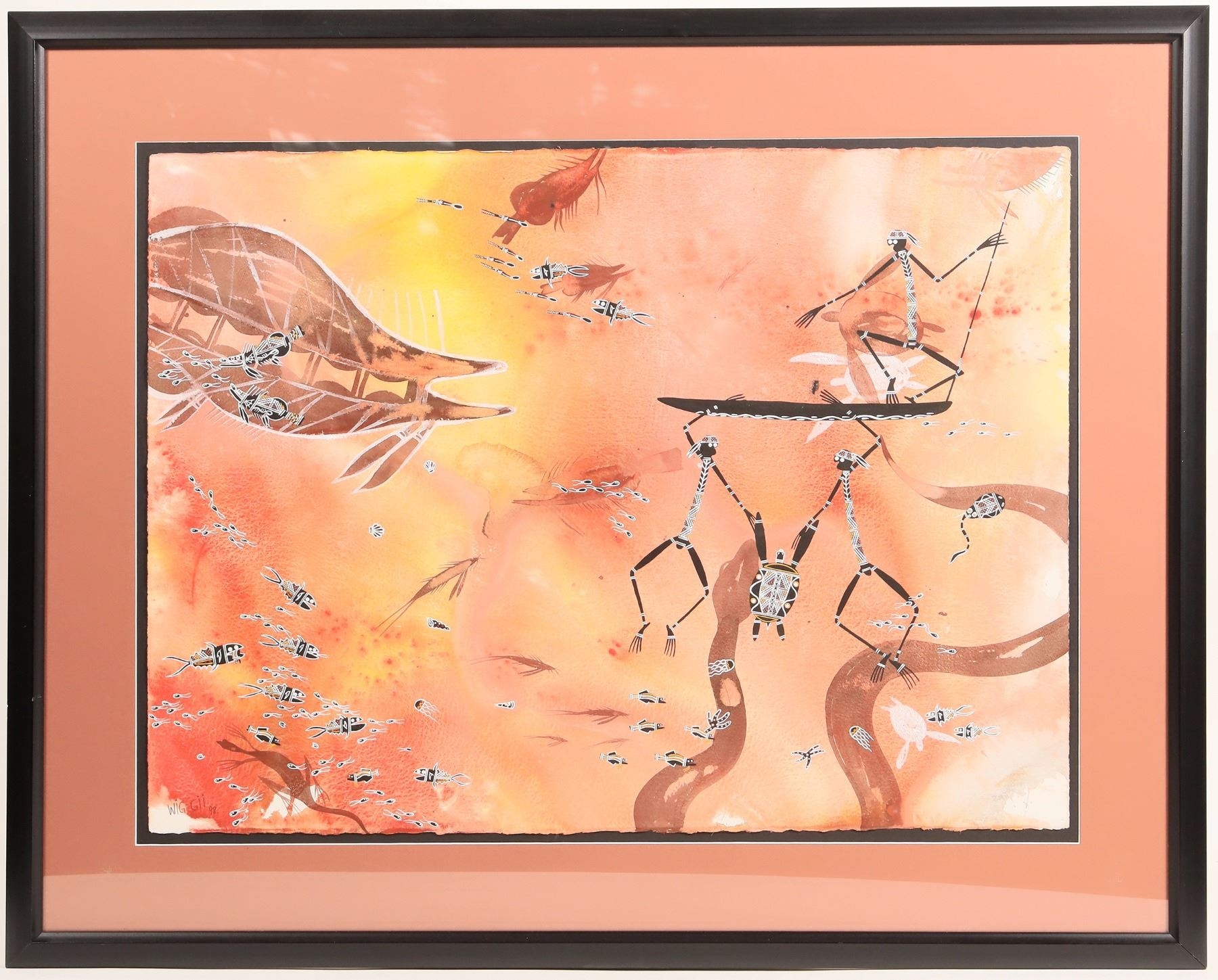 Artwork by Wiggii, Wiigii, Made of watercolor