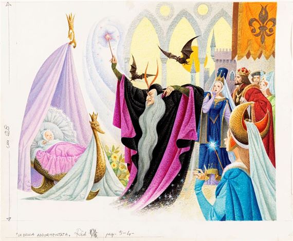 The Sleeping Beauty , 1982 by Severino Baraldi, published in 1982