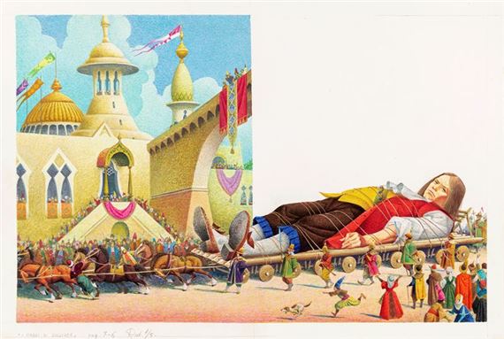 Gulliver's Travels , 1982 by Severino Baraldi, published in 1982