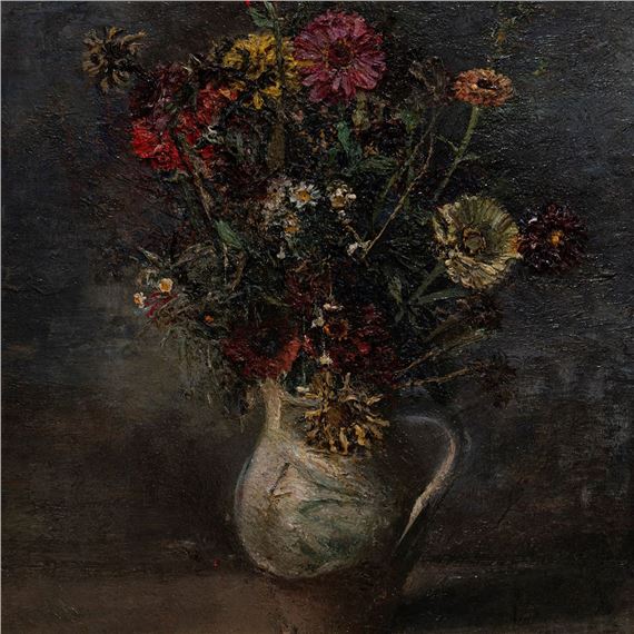 Vase of Chrysanthemums , circa 1940 by Pietro Gaudenzi, circa 1940