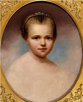 James Shegogue (NY,CT,1806-1872) oil painting antique - James Hamilton Shegogue