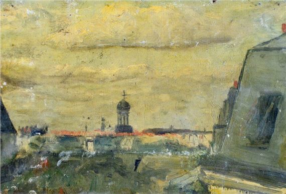 Rooftop Cityscape by John Worthington Mansfield