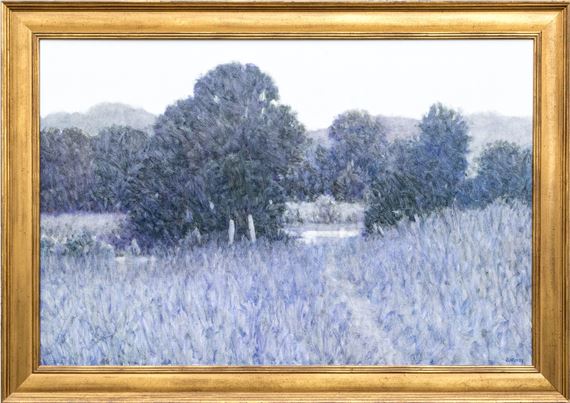 20th C.) "A Midnight Swim" by Donald Jurney