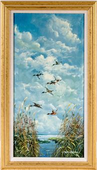 Ducks In Flight - Henry Stanton