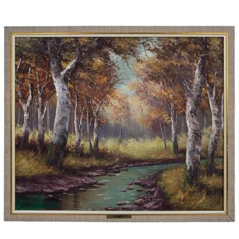 Gerold Eggert, Original Oil on Canvas, Landscape, Signed - Gerold Eggert