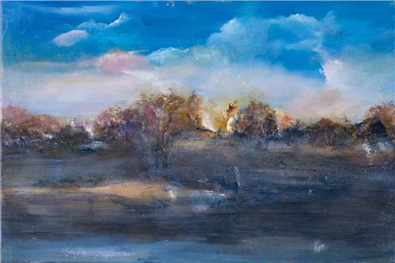 Pejzaż pachnący latem, nieoczywisty , 2024 by Lidia Sieczkowska, 2024