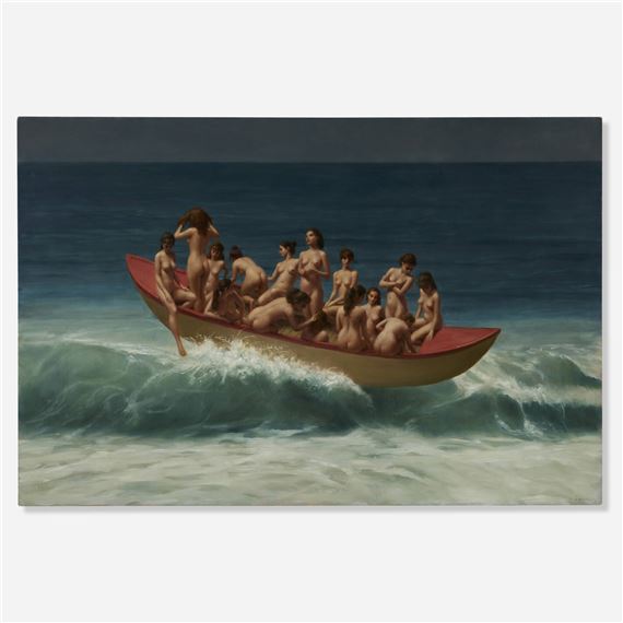 Boat Red by Harry Holland, 2014