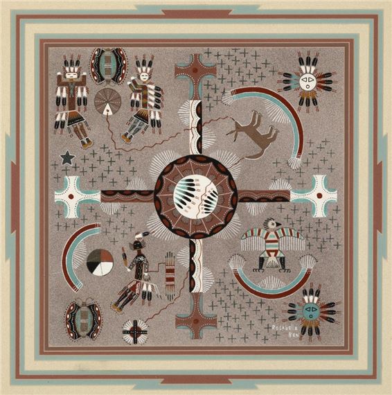 Navajo Creation Story, 1991 - Rosabelle Ben