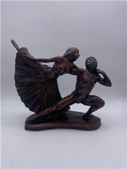 LIMITED EDITION RESIN FIGURE GROUP PAS DE DEUX - John Letts