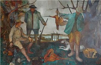 Pheasant hunting... - Lot - Bernard Roulet