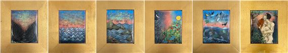 MARY BARKER | The Creation - Set of six works | MutualArt