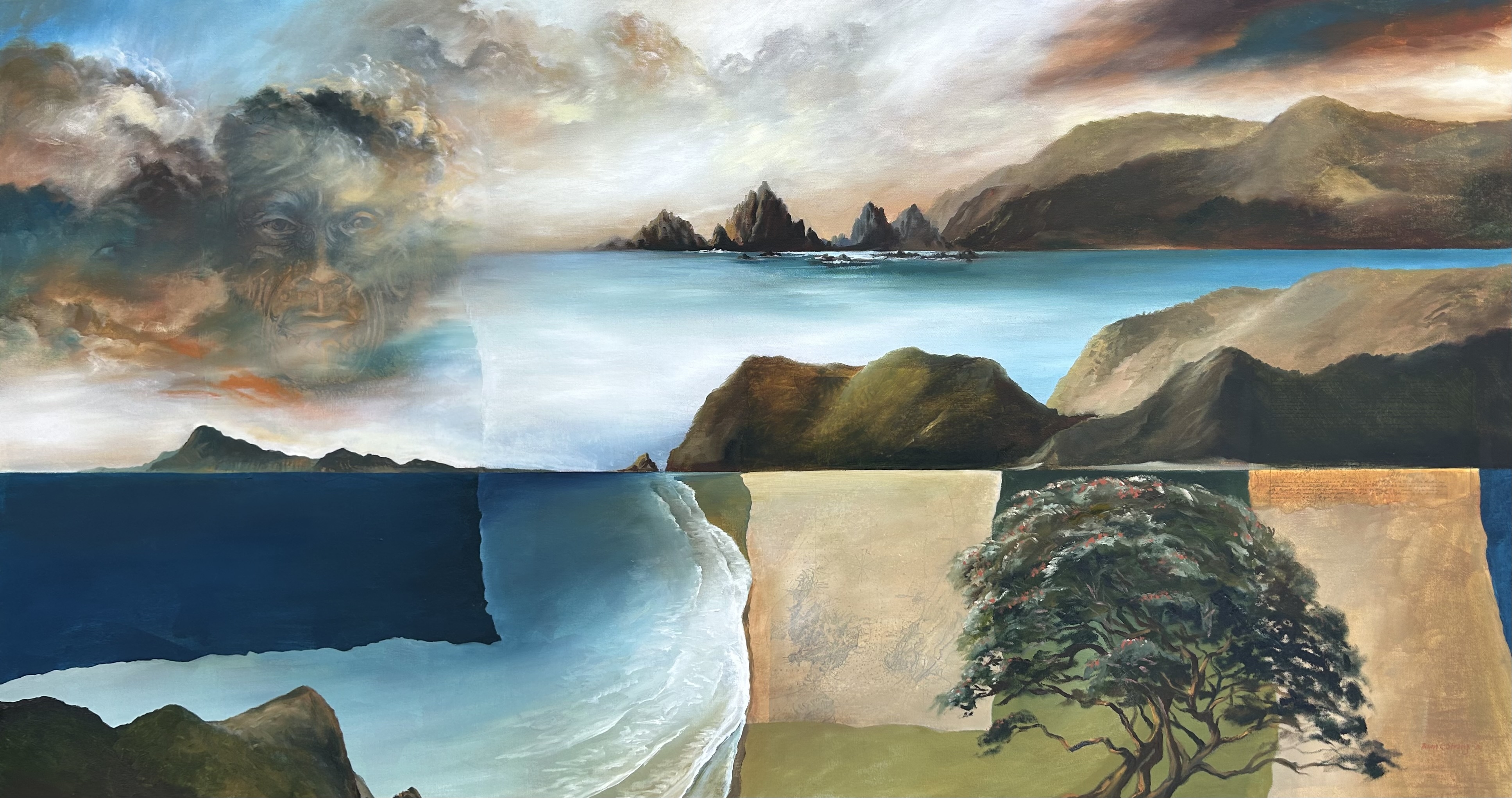 Brian Strong | Aotearoa - Central Headlands (2006) | MutualArt