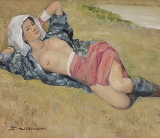 nude in the field - Torawaka Shigeru
