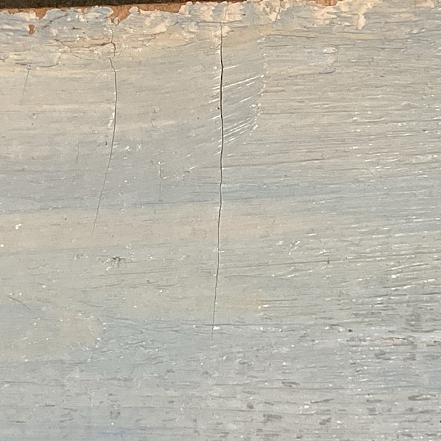 Artwork by Grigoriy Shegal, Grain field, Made of oil on carton