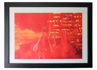 Artist is Keri Fuller of Lucid Art Galleries in Maryland. - Keri Fuller