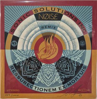 Shepard Fairey and TOMO77 - Remix Ressurectionem ex mortuis, 2020 - Shepard Fairey